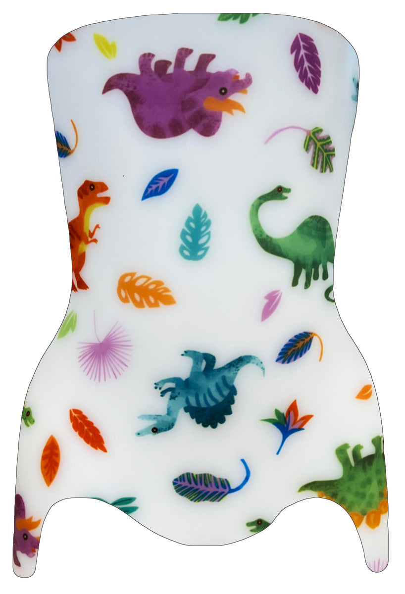 TRANSFER PAPER DINO WHITE BKGRND 40
