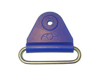 CHAFE 2" TRIANGLE BLUE W/ SS OVAL LOOP, 25/PK - 214190-09
