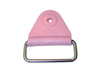 CHAFE 2" TRIANGLE LT PINK W/RECT SS LOOP,25/PK - 214190-29E