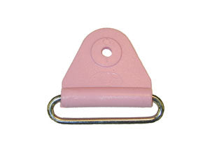 CHAFE 2" TRIANGLE LIGHT PINK W/SS OVAL LOOP,25/PK - 214190-29