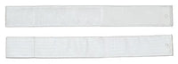HOOK & LOOP STRAP 2"X18" DACRON W/5.5" HK - WHITE - 750185D