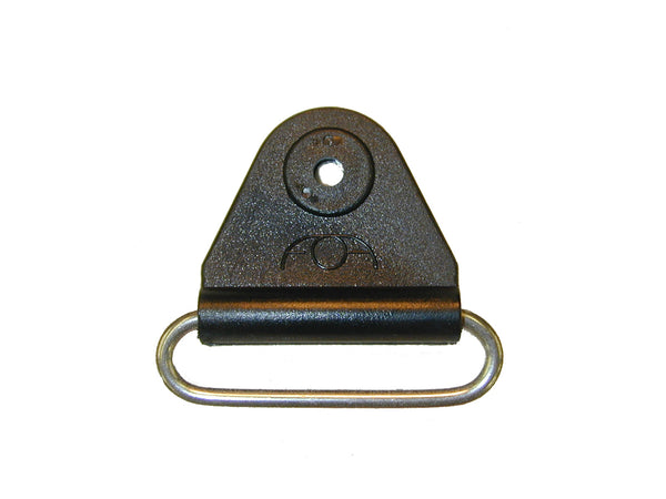 CHAFE 1.5" TRIANGLE BLACK W/ SS OVAL LOOP, 25/PK - 214187-14