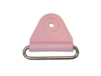 CHAFE 1.5" TRIANGLE LT. PINK W/SS OVAL LOOP,25/PK - 214187-29