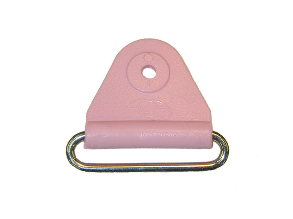 CHAFE 1.5" TRIANGLE LT. PINK W/SS OVAL LOOP,25/PK - 214187-29