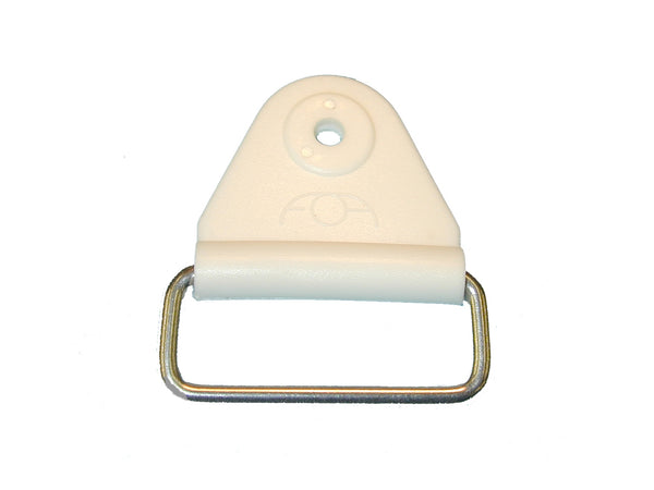 CHAFE 1" TRIANGLE WHITE W/EXTENDED SS LOOP,25/PK - 214185-01E