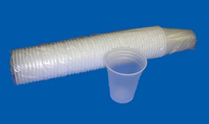 CUPS, 16 OZ PLASTIC CLEAR 50/TUBE, 20/50 - 700-16P