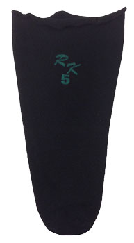 ROYAL FLUSH BLK 3 PLY SOCK SIZE 2-3(LG) X 10"-12" - BRF3-2/3-12